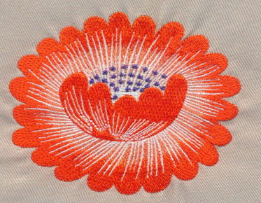 Embroidery Digitizing Flower Design